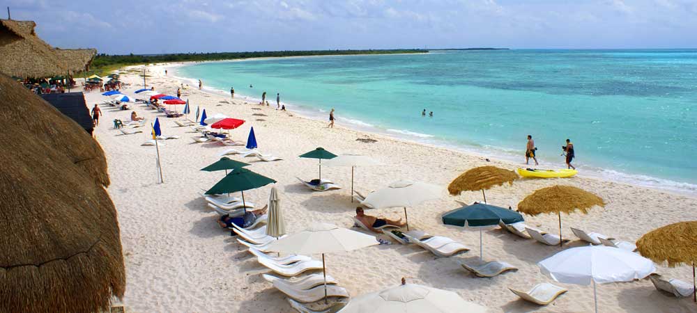 Isla Cozumel Highlights Tour Private Beach in Punta Sur